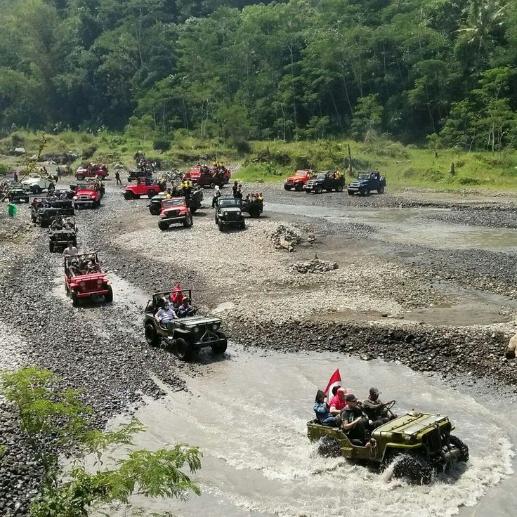 rute air jeep offroad merapi di kalikuning